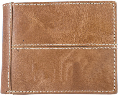 

Zeebros Men Brown Genuine Leather Wallet(5 Card Slots)