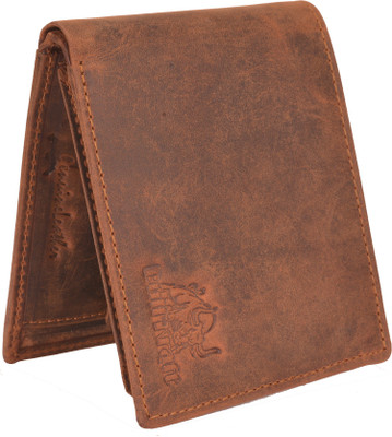 

Bull Kraft Men Brown Genuine Leather Wallet(6 Card Slots), Brown 05