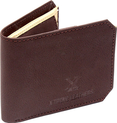 

Cay Men Brown Artificial Leather Wallet(5 Card Slots)
