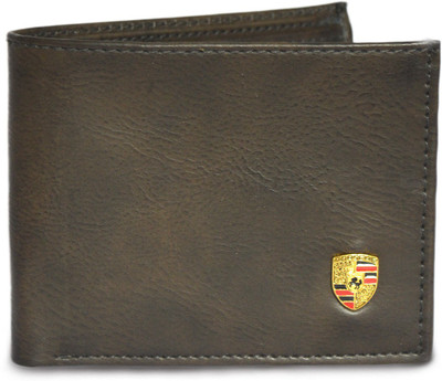 

LEE O Men Green Genuine Leather Wallet(5 Card Slots), Dark green
