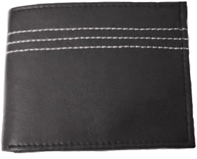 

DIME Men Black Artificial Leather Wallet(3 Card Slots)