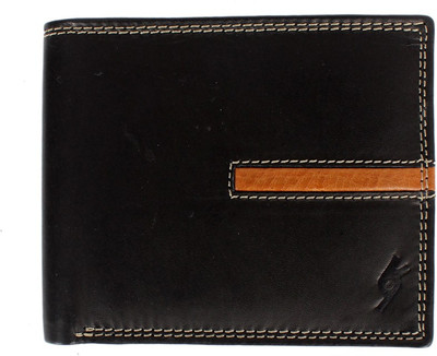 

Garri Men Black Genuine Leather Wallet(6 Card Slots)