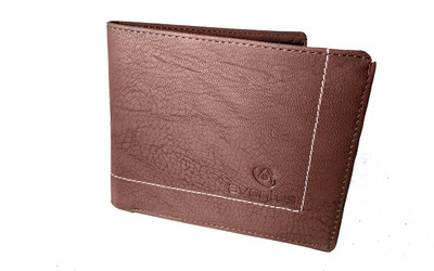 

Aventus Men Brown Genuine Leather Wallet(3 Card Slots)
