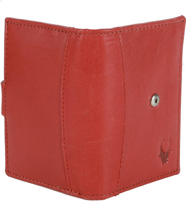 

WildHorn Men Red Genuine Leather Card Holder(20 Card Slots)