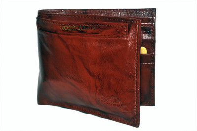 

Feather Touch Men Multicolor Genuine Leather Wallet(11 Card Slots)