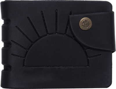 

Peacock Mundkar Men Black Artificial Leather Wallet(3 Card Slots)