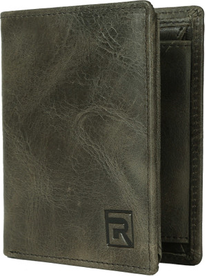 

Regnum Men Green Genuine Leather Wallet(4 Card Slots)
