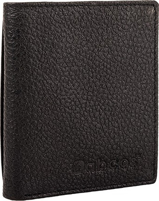 

Chappie Moustache Men Black Genuine Leather Wallet(6 Card Slots), Multicolor