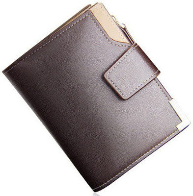 

Accezory Men Brown Artificial Leather Wallet(16 Card Slots)
