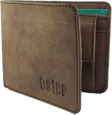 

Oster Men Multicolor Genuine Leather Wallet(8 Card Slots)