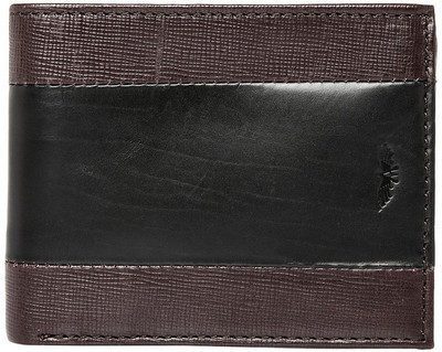 

Park Avenue Men Black Genuine Leather Wallet(3 Card Slots)