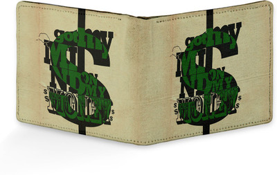 

ShopMantra Men Casual, Formal Multicolor Genuine Leather, Canvas Wallet(6 Card Slots), Multicolor-01