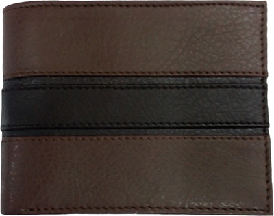 

Mahajans Fashions Boys Brown Artificial Leather Wallet(3 Card Slots)