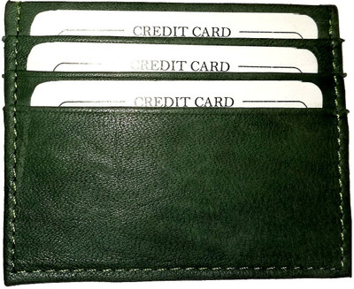

GetSetStyle Men Multicolor Genuine Leather Card Holder(3 Card Slots)