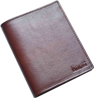 

Knott Men Brown Genuine Leather Wallet(10 Card Slots), Brown-15