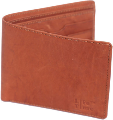 

Lifetime Men Brown Artificial Leather Wallet(6 Card Slots)