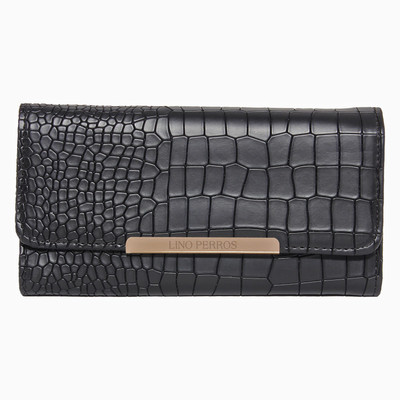 

Lino Perros Casual Black Clutch