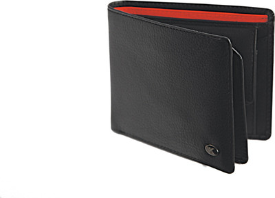 

Khisa Men Black Genuine Leather Wallet(8 Card Slots)