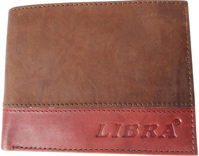 

L LIBRA Boys Multicolor Genuine Leather Wallet(4 Card Slots)