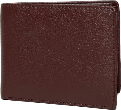 

saifi traders Men Brown Artificial Leather Wallet(6 Card Slots), Dark brown