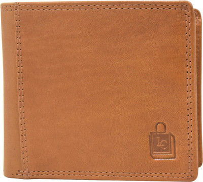 Le Craf Men Multicolor Genuine Leather Wallet(4 Card Slots)