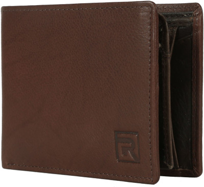 

Regnum Men Brown Genuine Leather Wallet(6 Card Slots)