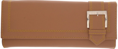 

Cuddle Girls Beige Fabric Wallet(4 Card Slots)