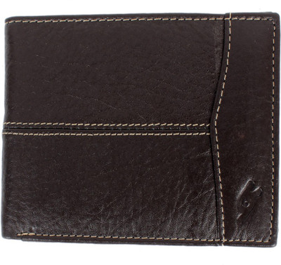 

Garri Men Brown Genuine Leather Wallet(8 Card Slots)