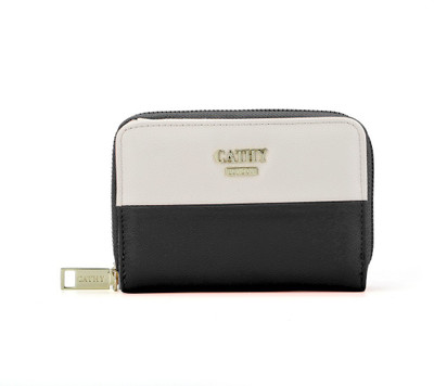 

Cathy London Women Formal Black, Beige Artificial Leather Wallet(4 Card Slots), Beige;black