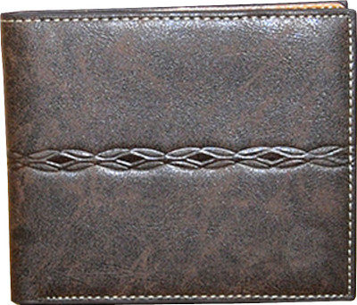 

Bizarre Kraftz Men Brown Artificial Leather Wallet(6 Card Slots), Light brown