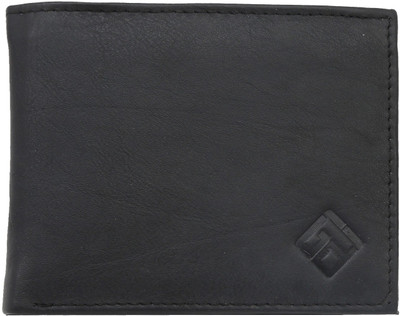 

Giani Bernard Men Black Genuine Leather Wallet(4 Card Slots), Black-01