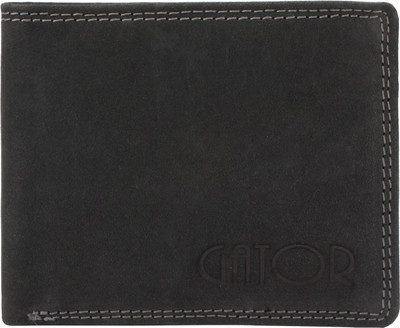 

Ananya Men Black Genuine Leather Wallet(5 Card Slots), Black blk-1025