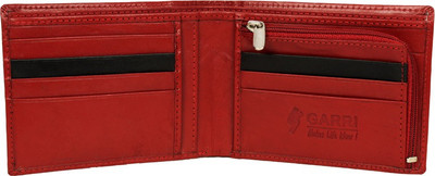 

Garri Men Maroon Genuine Leather Wallet(8 Card Slots)