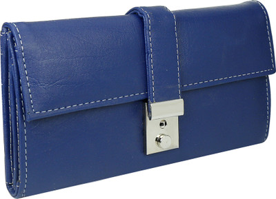 

Crude Casual Blue Clutch