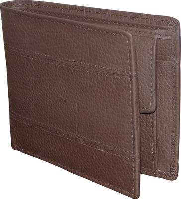 

Style 98 Men Brown Genuine Leather Wallet(4 Card Slots)