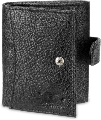 

TSX Men Black Artificial Leather Wallet(7 Card Slots)