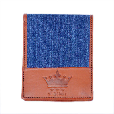

Wilphimer Men Multicolor Genuine Leather, Denim Wallet(7 Card Slots)
