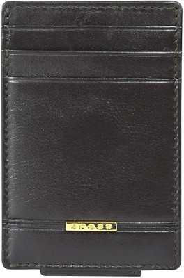 

Cross Men Multicolor Genuine Leather Money Clip(3 Card Slots), Oak brown