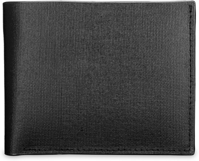 

Teakwood Men Black Genuine Leather Wallet(8 Card Slots)