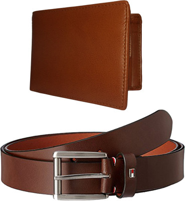 

GetSetStyle Men Gold Genuine Leather Wallet(3 Card Slots)