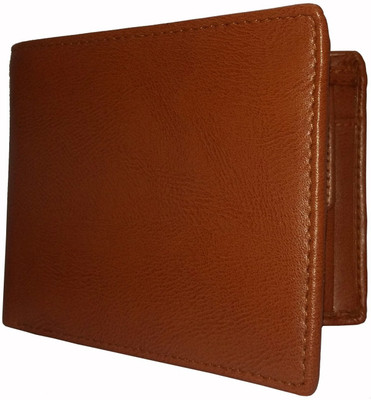 

GetSetStyle Men Gold Artificial Leather Wallet(3 Card Slots), Tan