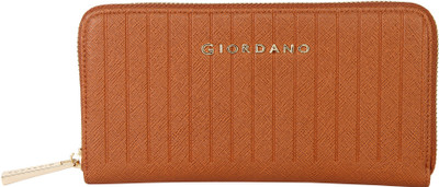 

Giordano Women Casual Brown Genuine Leather Wallet(4 Card Slots)