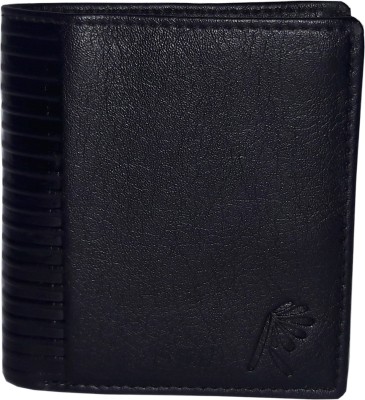 

Rosset Men Black Artificial Leather Wallet(5 Card Slots)