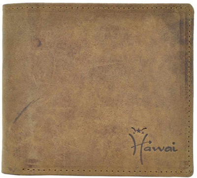 

Aoris Men Tan Genuine Leather Wallet(7 Card Slots)