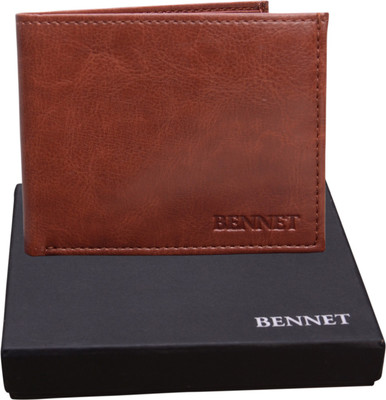 

BENNET Men Tan Artificial Leather Wallet(5 Card Slots)