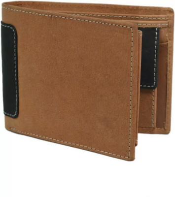 

Accezory Men Brown Genuine Leather Wallet(9 Card Slots)
