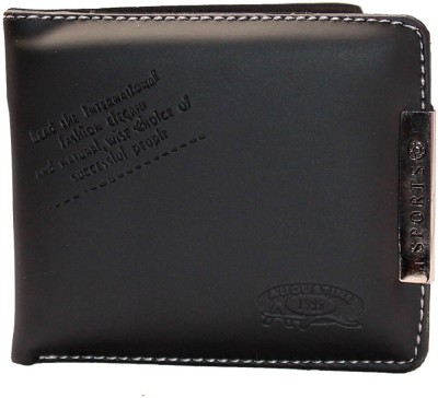 

Assashion Boys Black Artificial Leather Wallet(3 Card Slots)