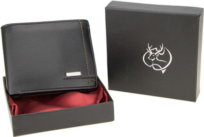 

Zeva Men Black Artificial Leather Wallet(8 Card Slots)
