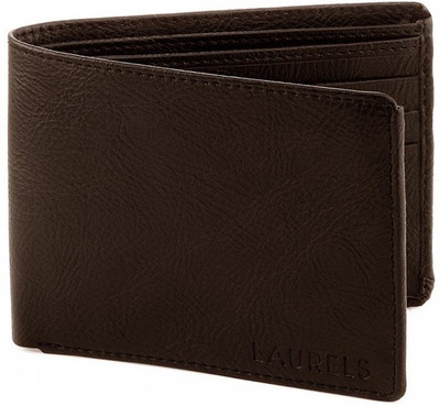 

Laurels Men Brown Artificial Leather Wallet(6 Card Slots), Brown-02