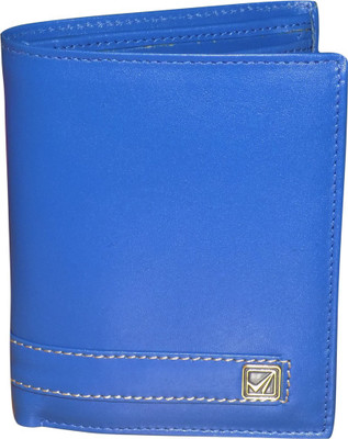 

Kan Men Blue Genuine Leather Document Holder(8 Card Slots)